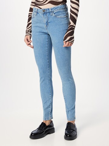 Kaffe Slimfit Jeans 'Vicky' in Blauw: voorkant