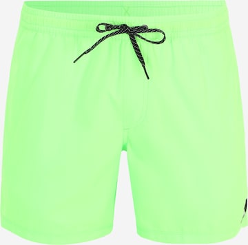 Shorts de bain 'Solid 15' QUIKSILVER en vert : devant