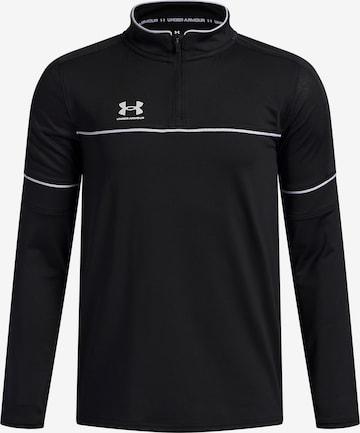 UNDER ARMOUR Functioneel shirt 'Challenger' in Zwart: voorkant