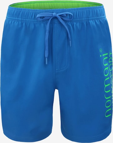 Shorts de bain ' Nio ' normani en bleu : devant