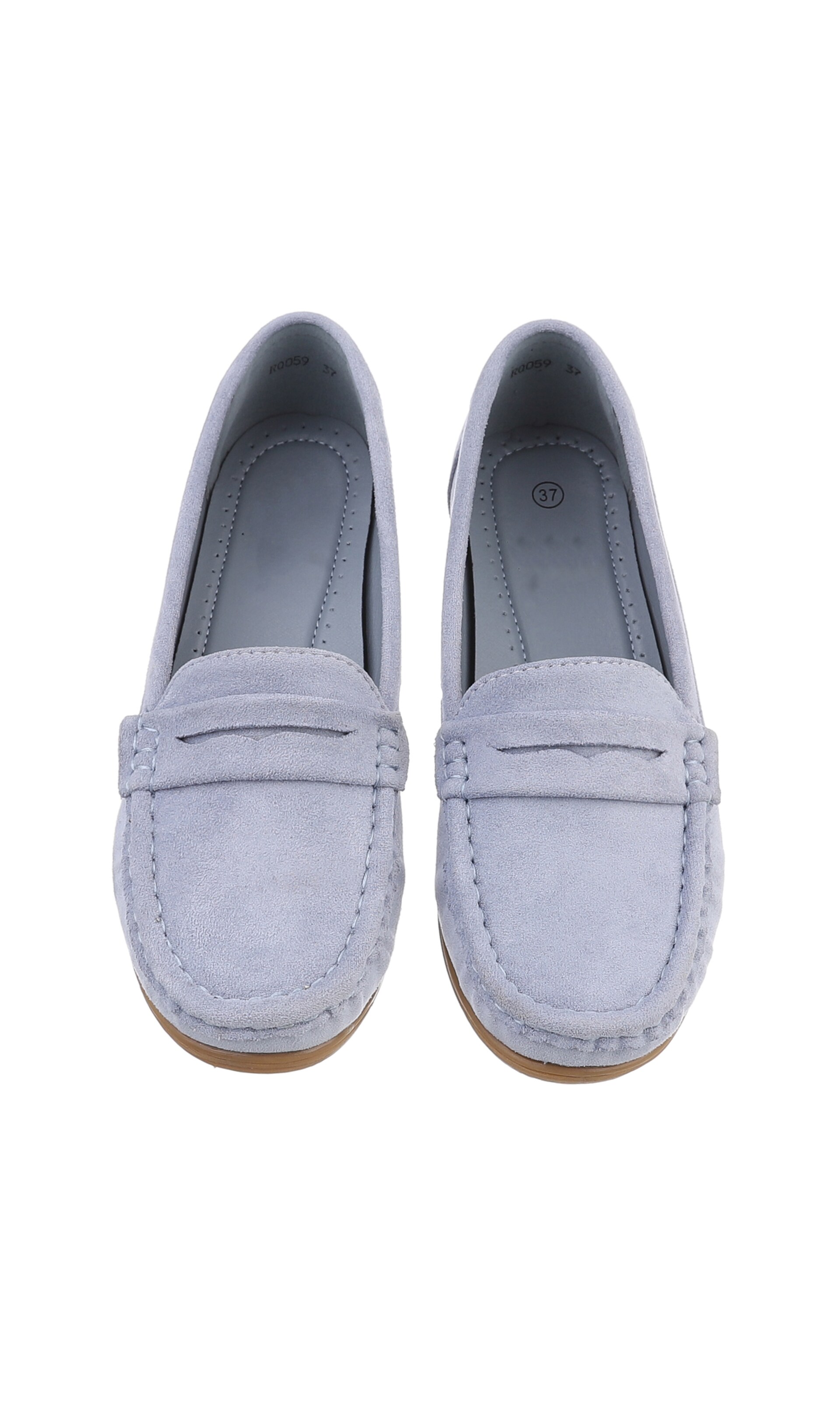Ital-Design Slipper in Blau