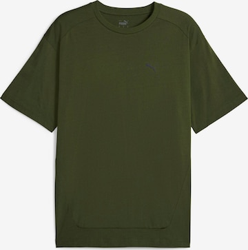 PUMA - Camiseta funcional en verde: frente