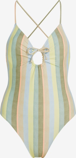 O'NEILL Badeanzug 'Jaida' in beige / hellblau / grün / schilf, Produktansicht
