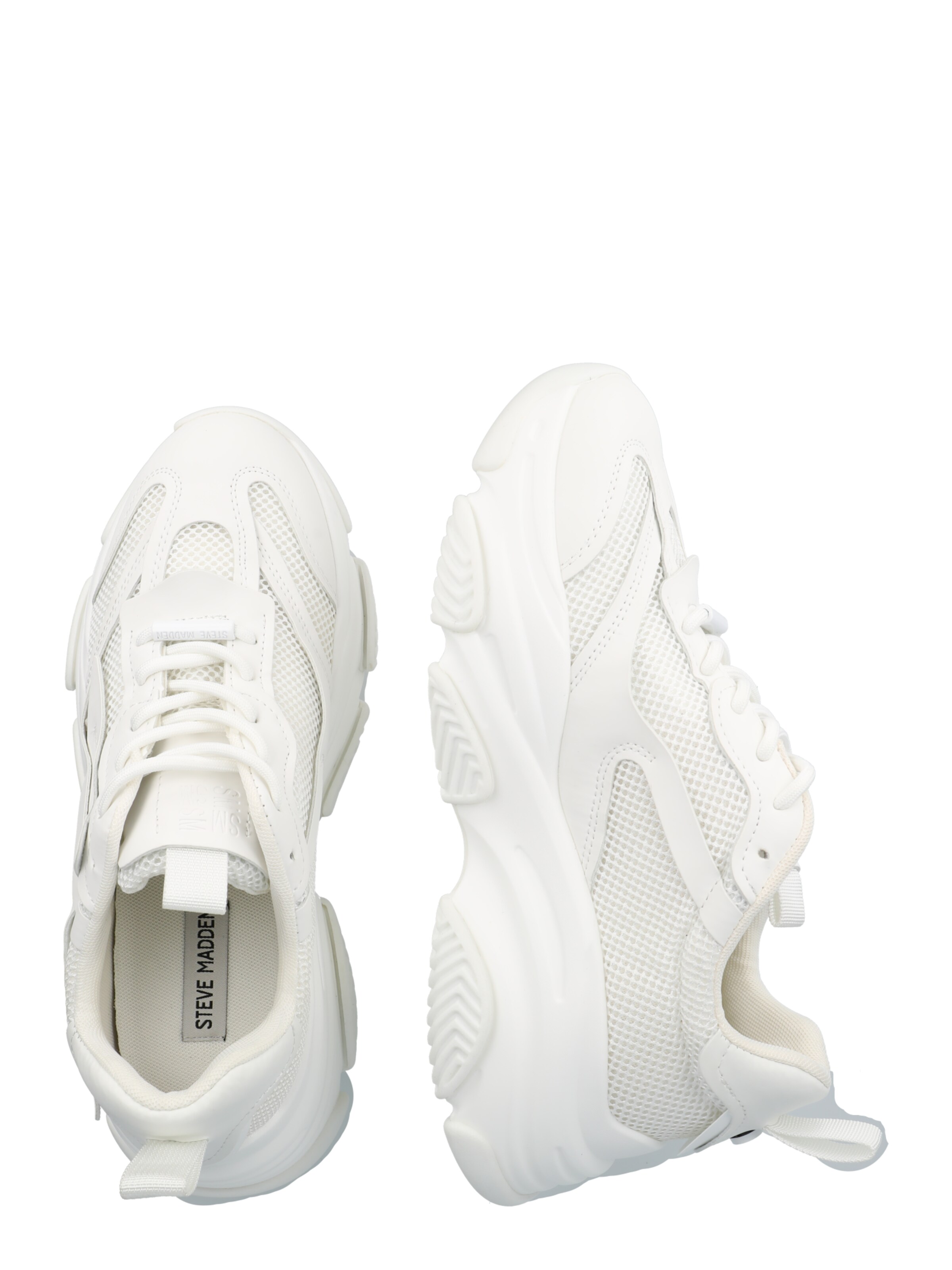STEVE MADDEN Низкие кроссовки 'Posses' в Белый