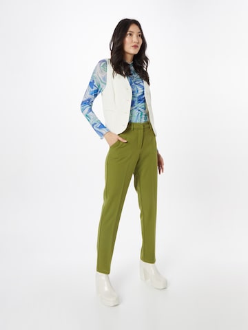 minimum Regular Pleated Pants 'HALLI' in Green