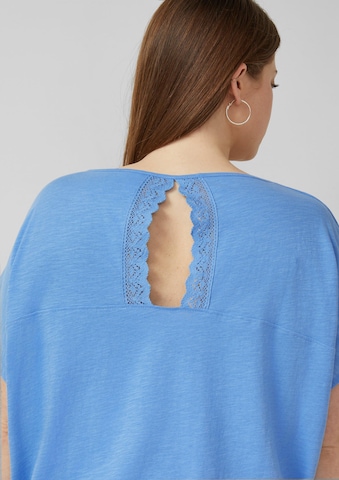 QS T-Shirt in Blau
