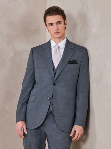 Next Regular fit Business blazer 'N. Premium' in Grey: front