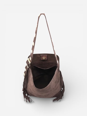 Cheval Firenze Schoudertas 'Rose' in Bruin