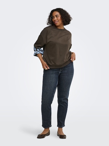 Coupe slim Jean ONLY Carmakoma en bleu
