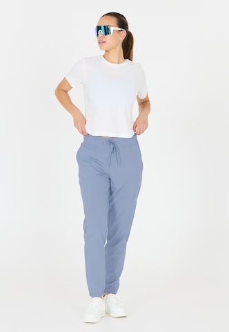 ENDURANCE Tapered Sportbroek 'Chaya' in Blauw