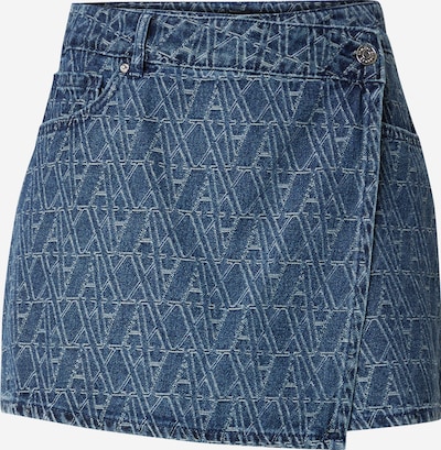 Jeans ARMANI EXCHANGE pe albastru denim, Vizualizare produs