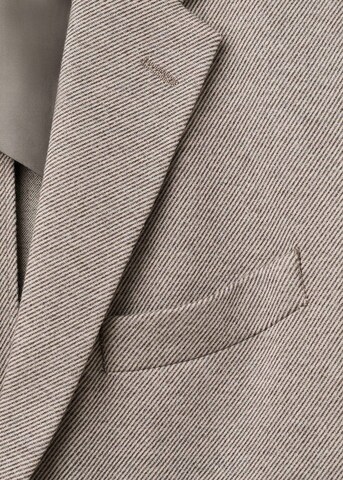 MANGO MAN Slim Fit Sakko 'Aneto' in Beige