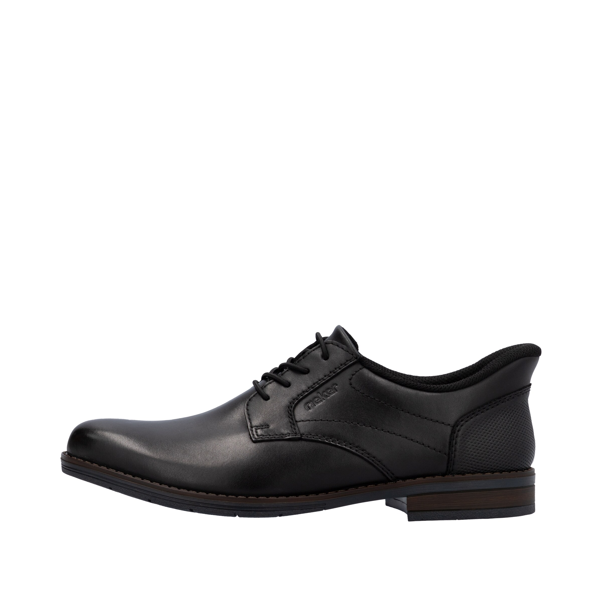 Chaussure à lacets Rieker en noir