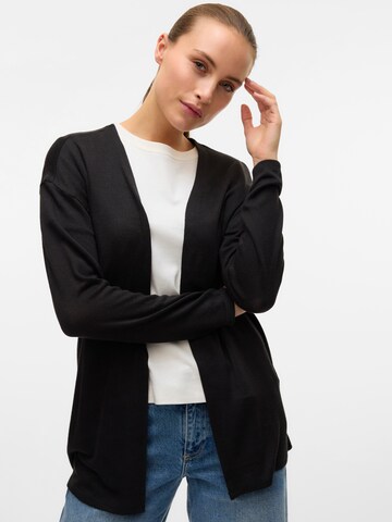 VERO MODA Kardigan 'VMBRIANNA' w kolorze czarny: przód
