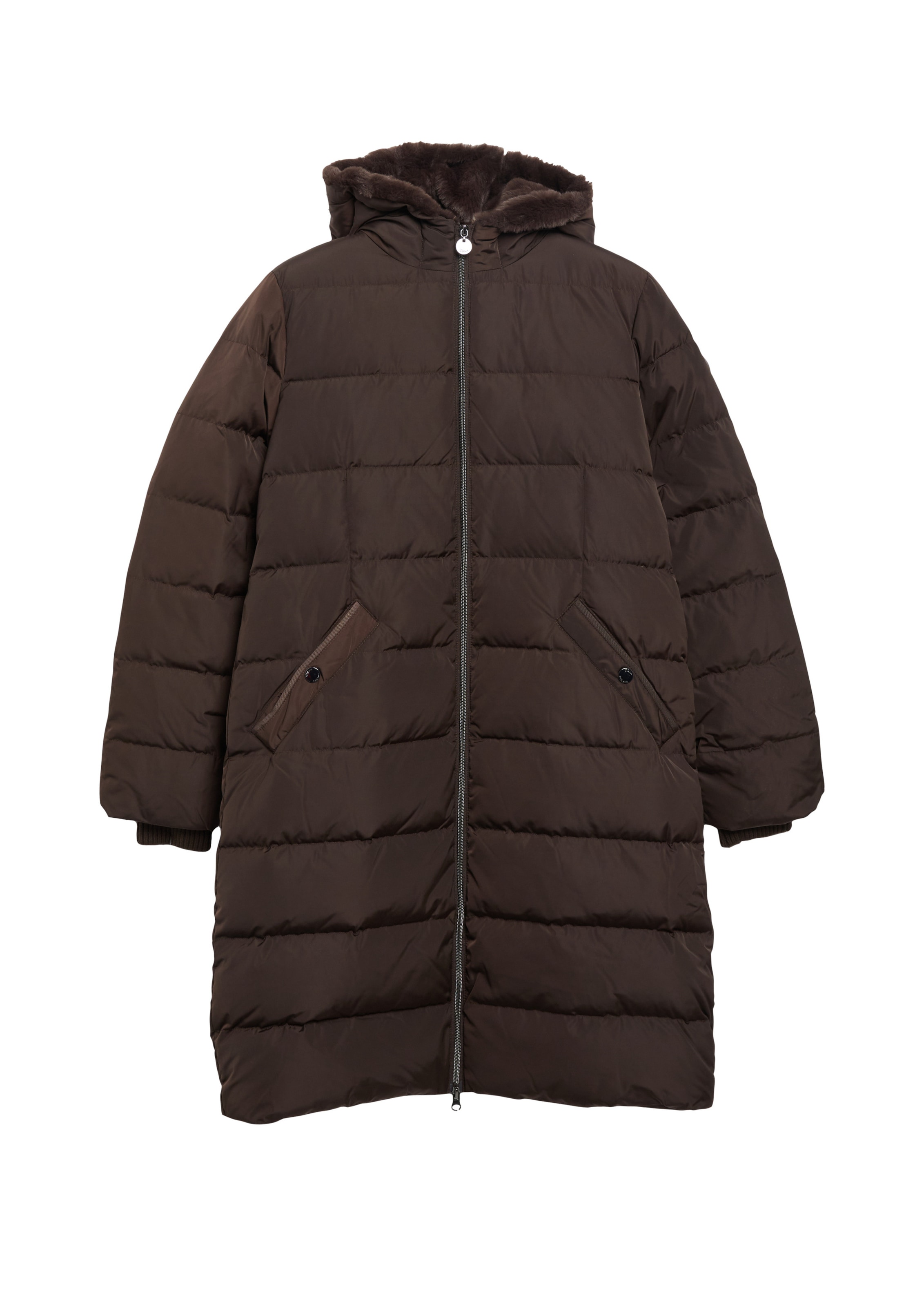 Manteau d’hiver s.Oliver en marron : devant