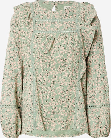 Oasis Blouse in Green: front