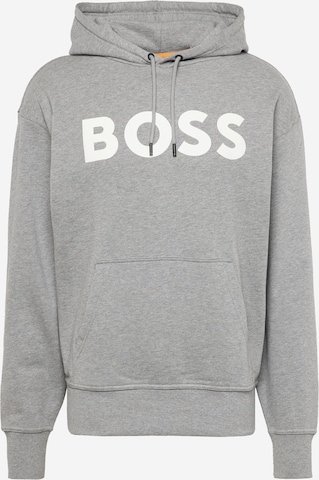 BOSS Sweatshirt in Grey: front