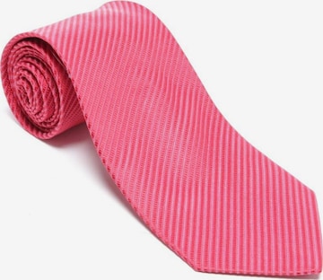 BOSS Black Tie & Bow Tie in One size in Pink: front