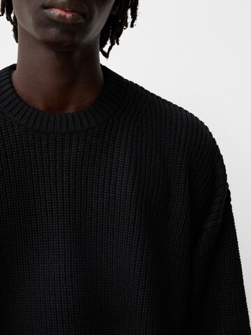 Bershka Sweter w kolorze czarny