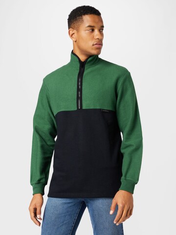 Rotholz Sweatshirt in Green: front