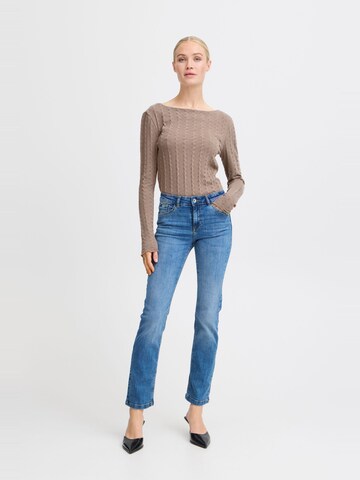 Pullover 'Theana' di b.young in grigio