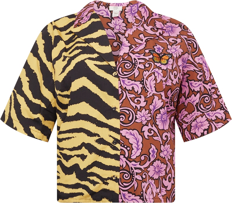 River Island Plus Bluse in Mischfarben River Island Plus Bluse in Mischfarben