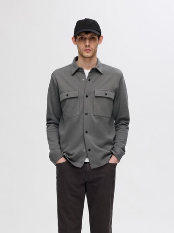 SELECTED HOMME Tussenjas 'SLHJackie' in Grijs: voorkant