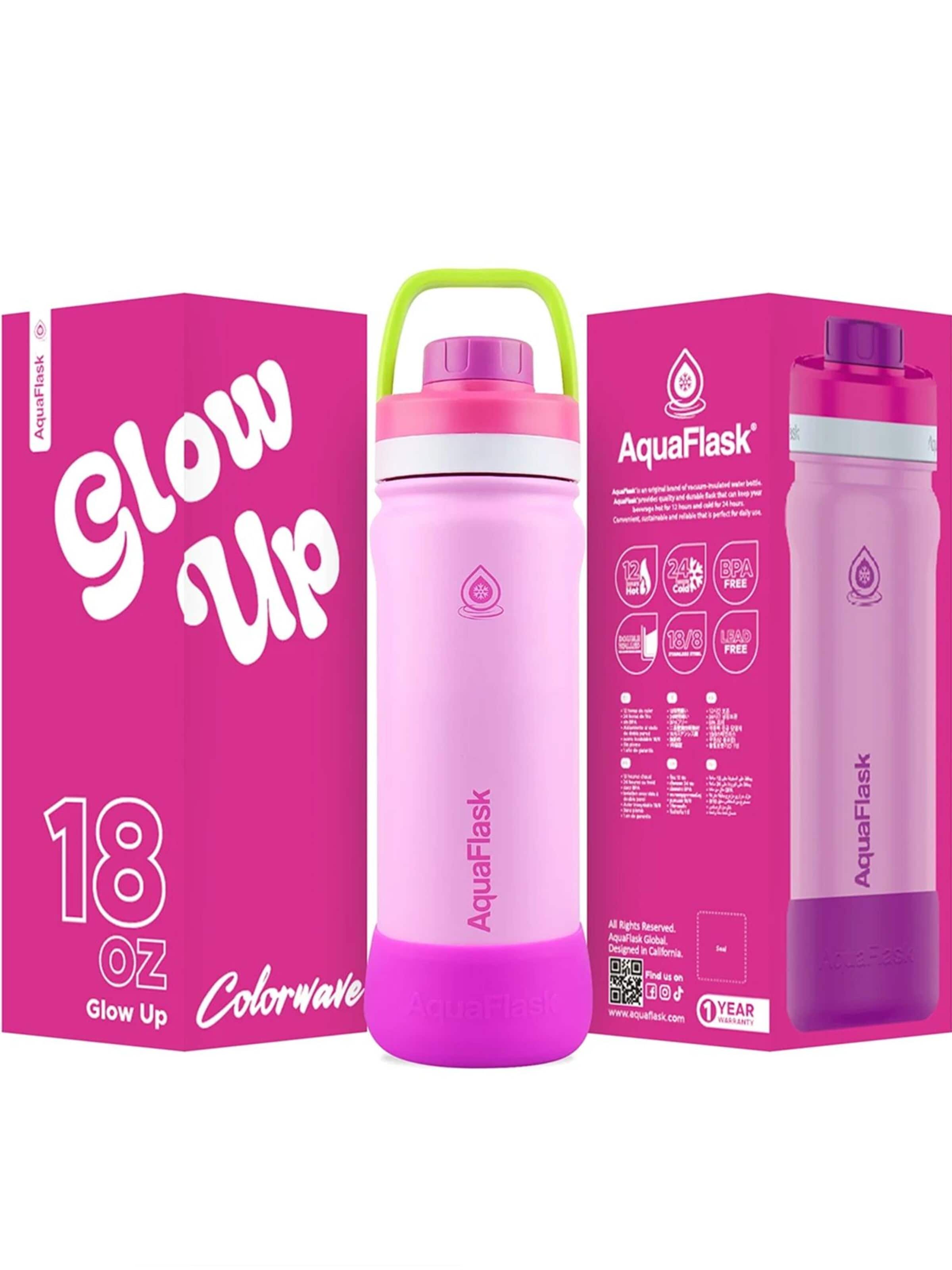 AquaFlask Láhev na vodu 'AquaFlask Termoláhev COLORWAVE 532 ml' – pink