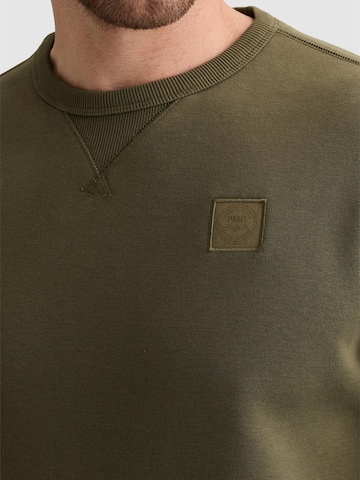 Sweat-shirt 'Sweatshirt with raglan sleeves and flight pocket' PME Legend en vert