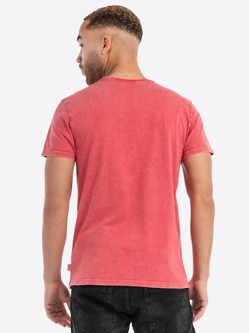 LONSDALE Shirt 'Stofa' in Rood