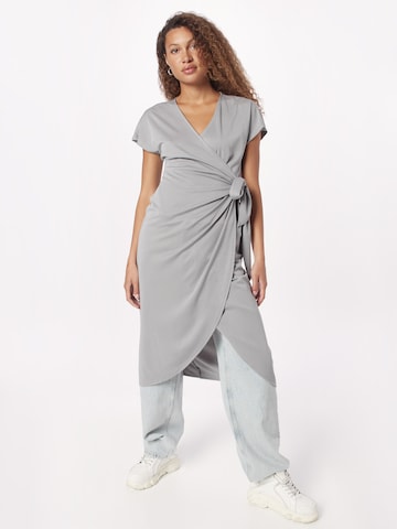 Monki Dress in Grey: front