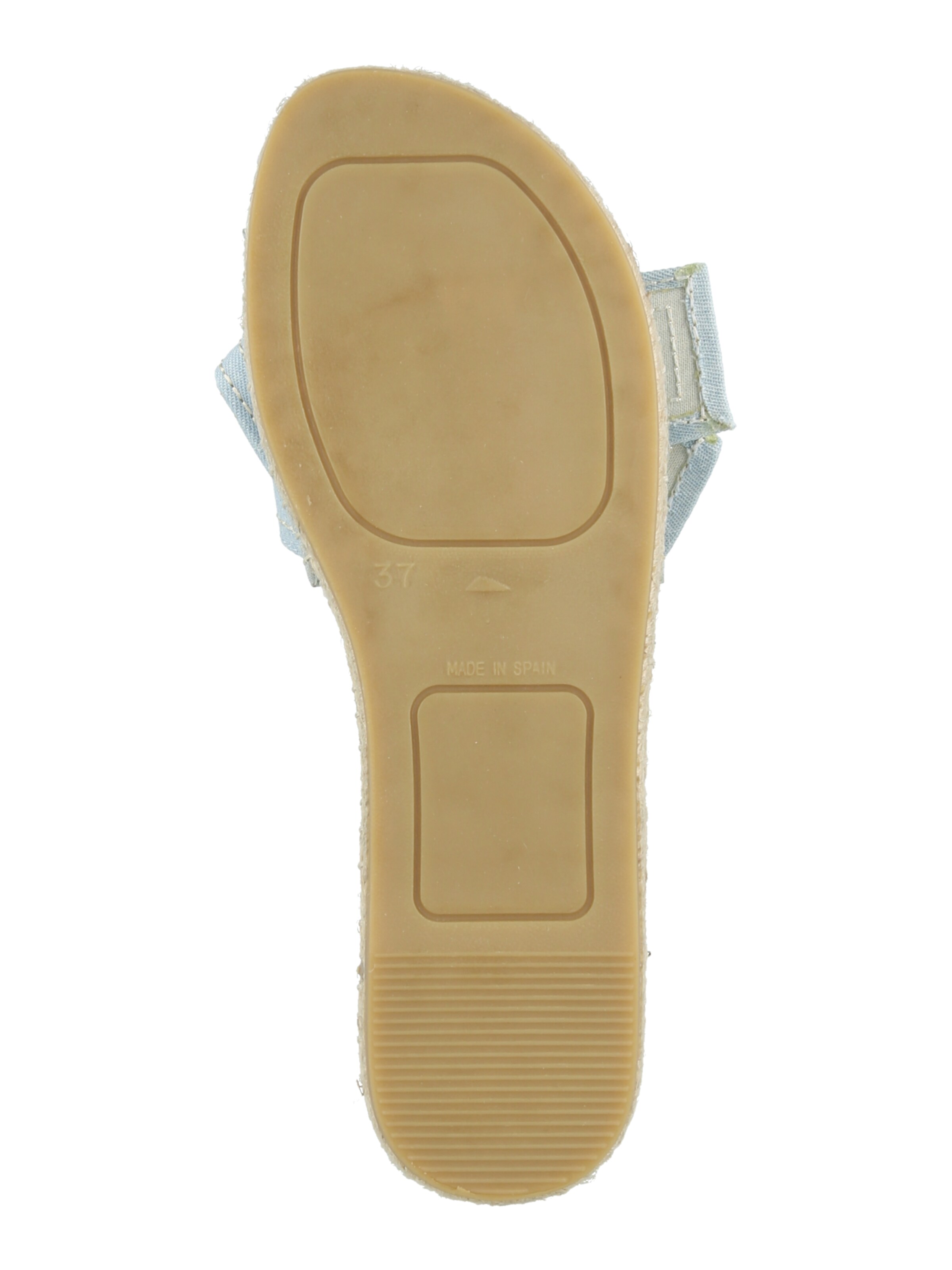 Mule 'PLAGE' espadrij l´originale en bleu