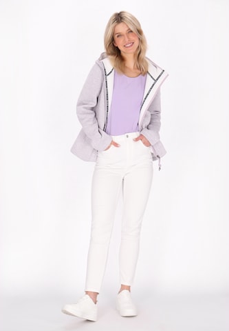Veste en polaire Schmuddelwedda en violet