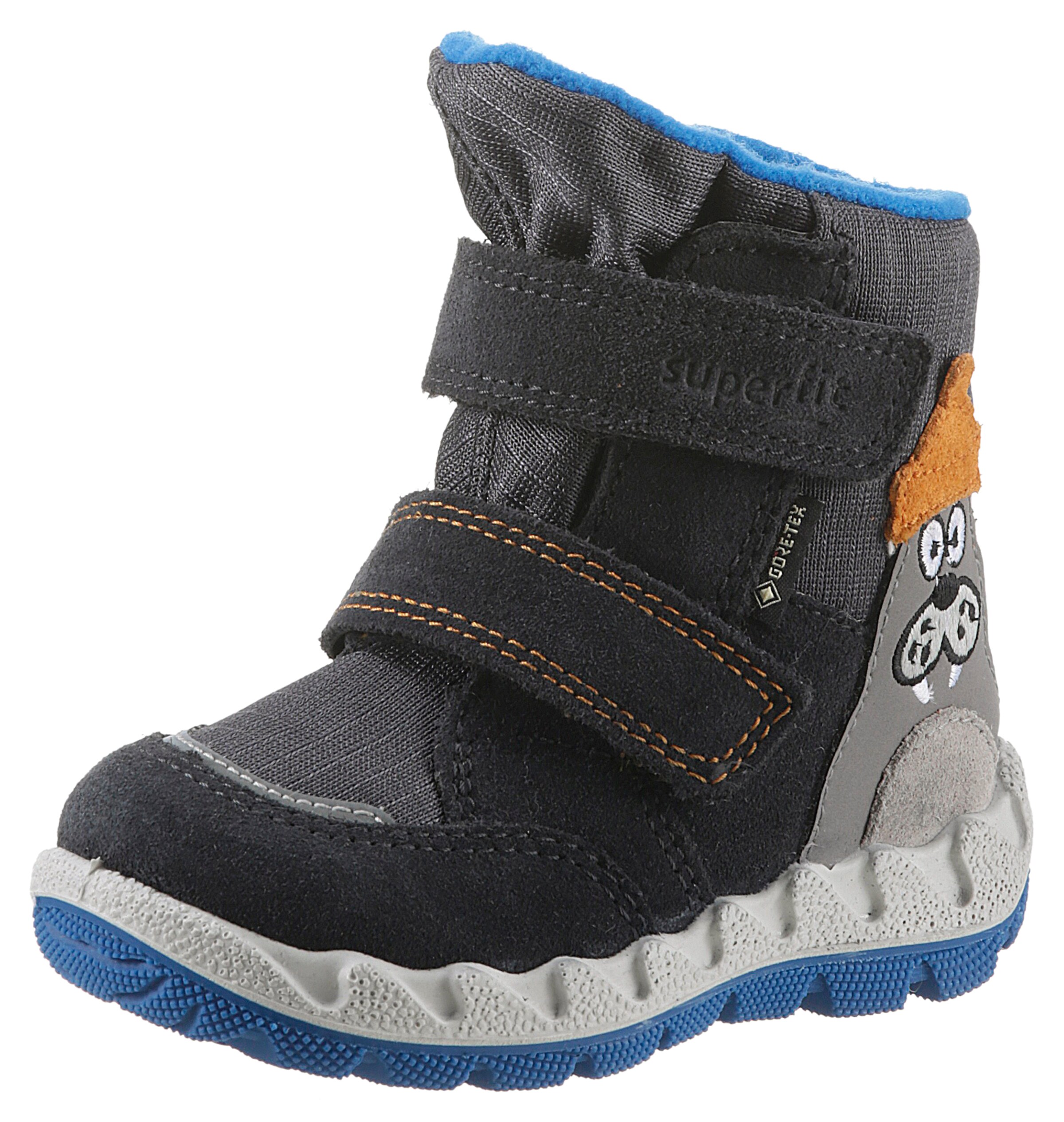 SUPERFIT Snow Boots in Grey: front
