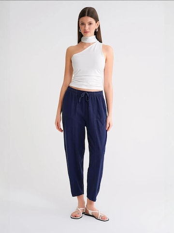 Loosefit Pantalon MixRay en bleu