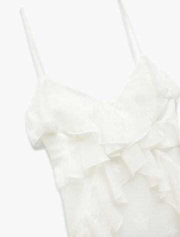 Koton Kleid in Weiß