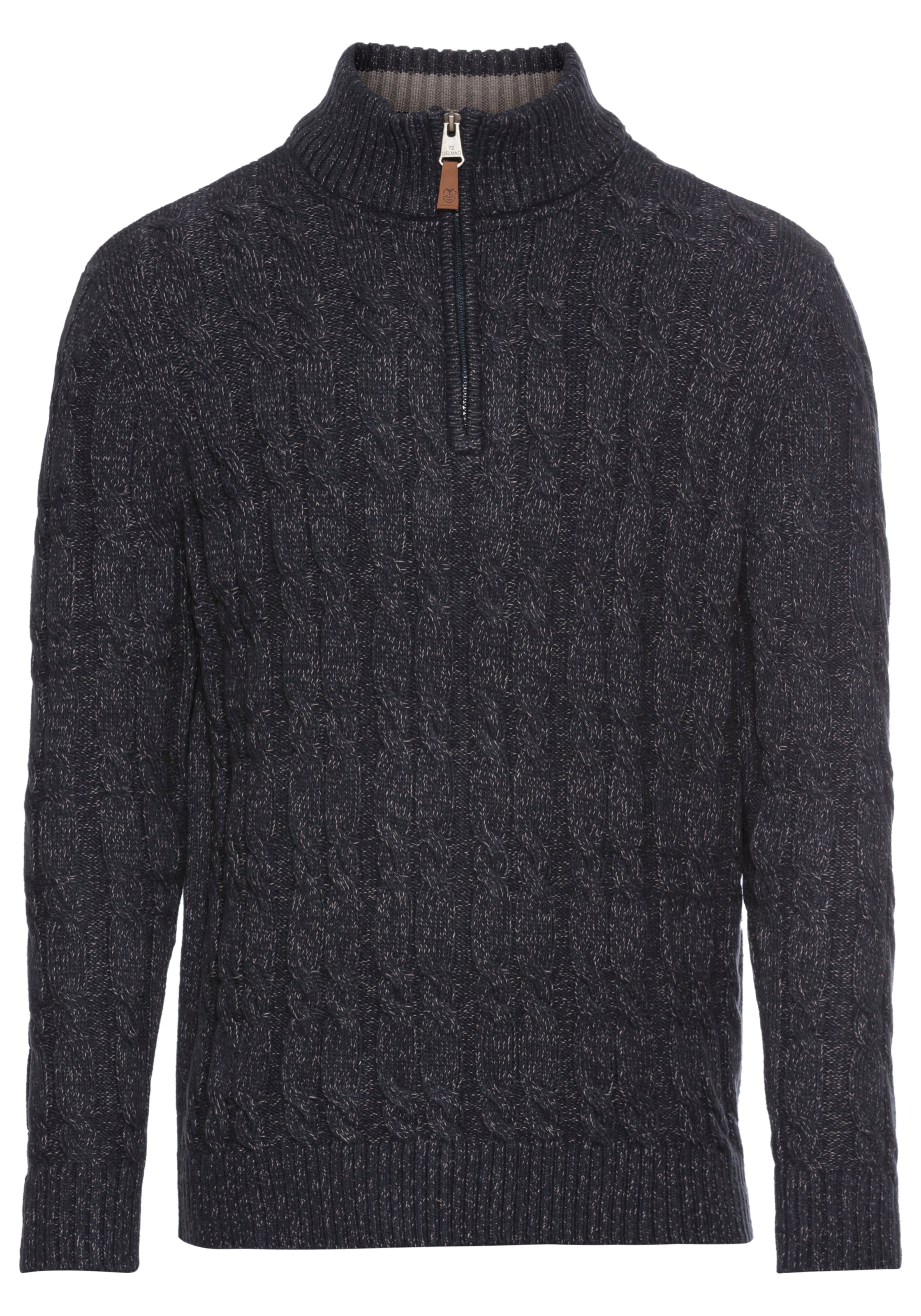 DELMAO Pullover in Blau: Vorderseite