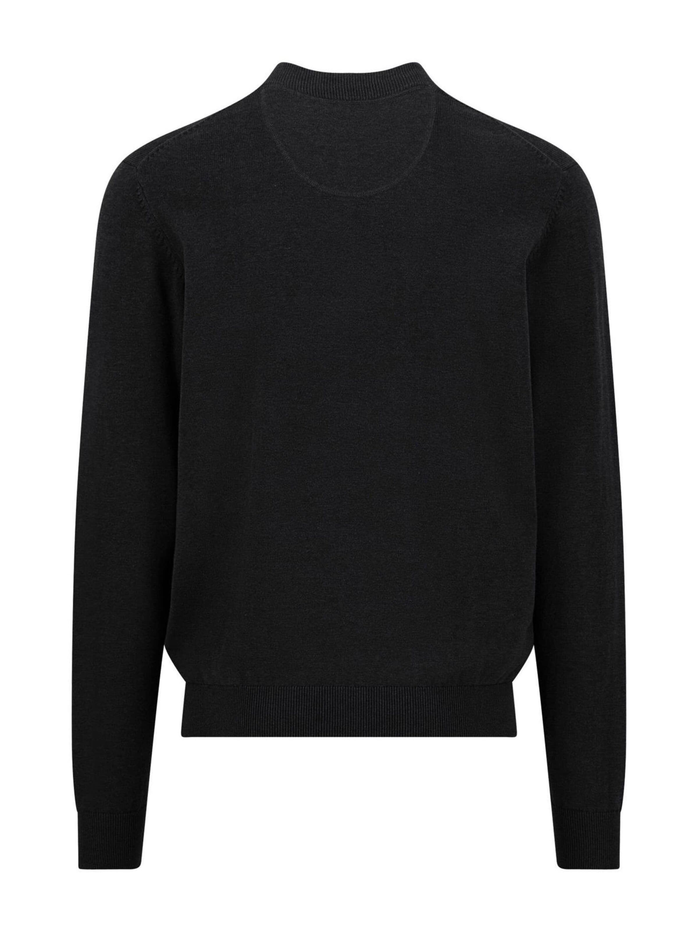 FYNCH-HATTON Knit Cardigan in Black