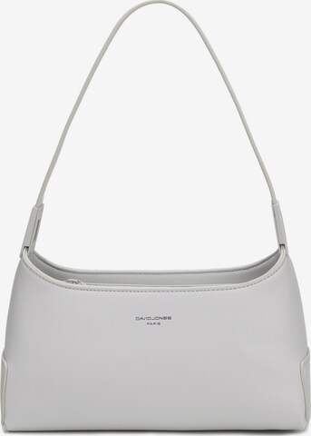 Borsa a spalla 'Borsa a Spalla Baguette David Jones Ecopelle Zip' di David Jones in blu: frontale