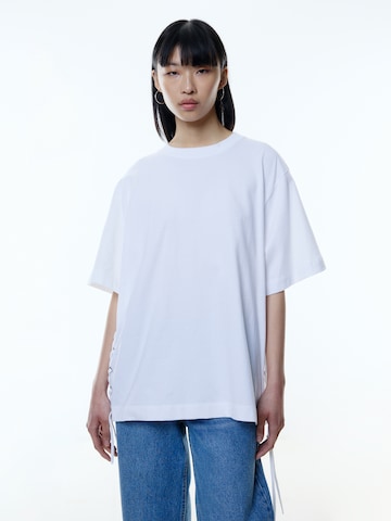 EDITED Shirt 'Joelle' in Wit: voorkant