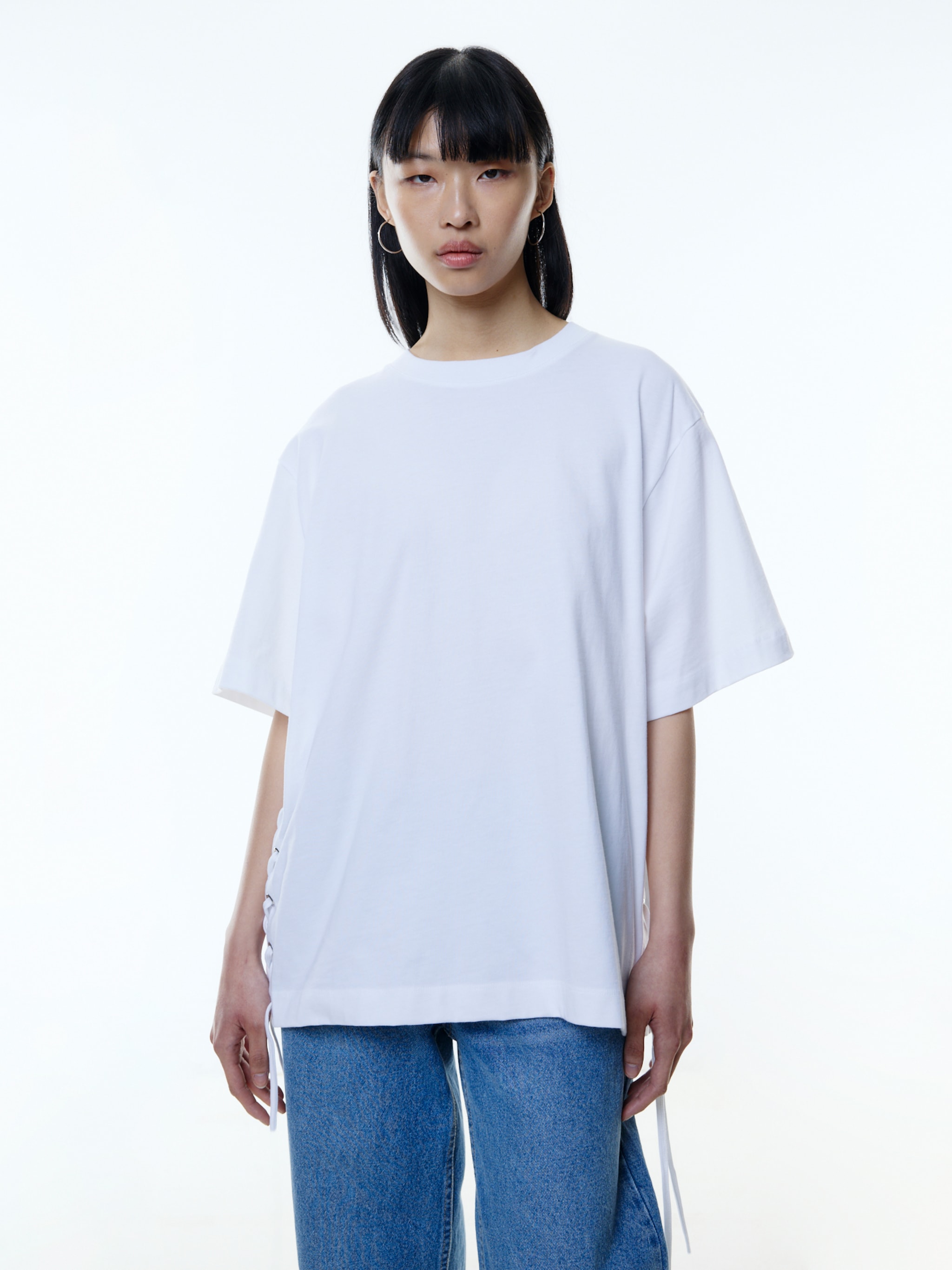 EDITED Producten Shirt 'Joelle' Wit