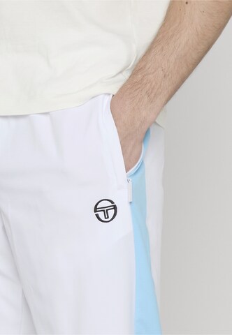 Sergio Tacchini Zúžený Sportovní kalhoty – bílá