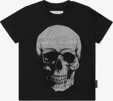 Philipp Plein - Camiseta en negro: frente