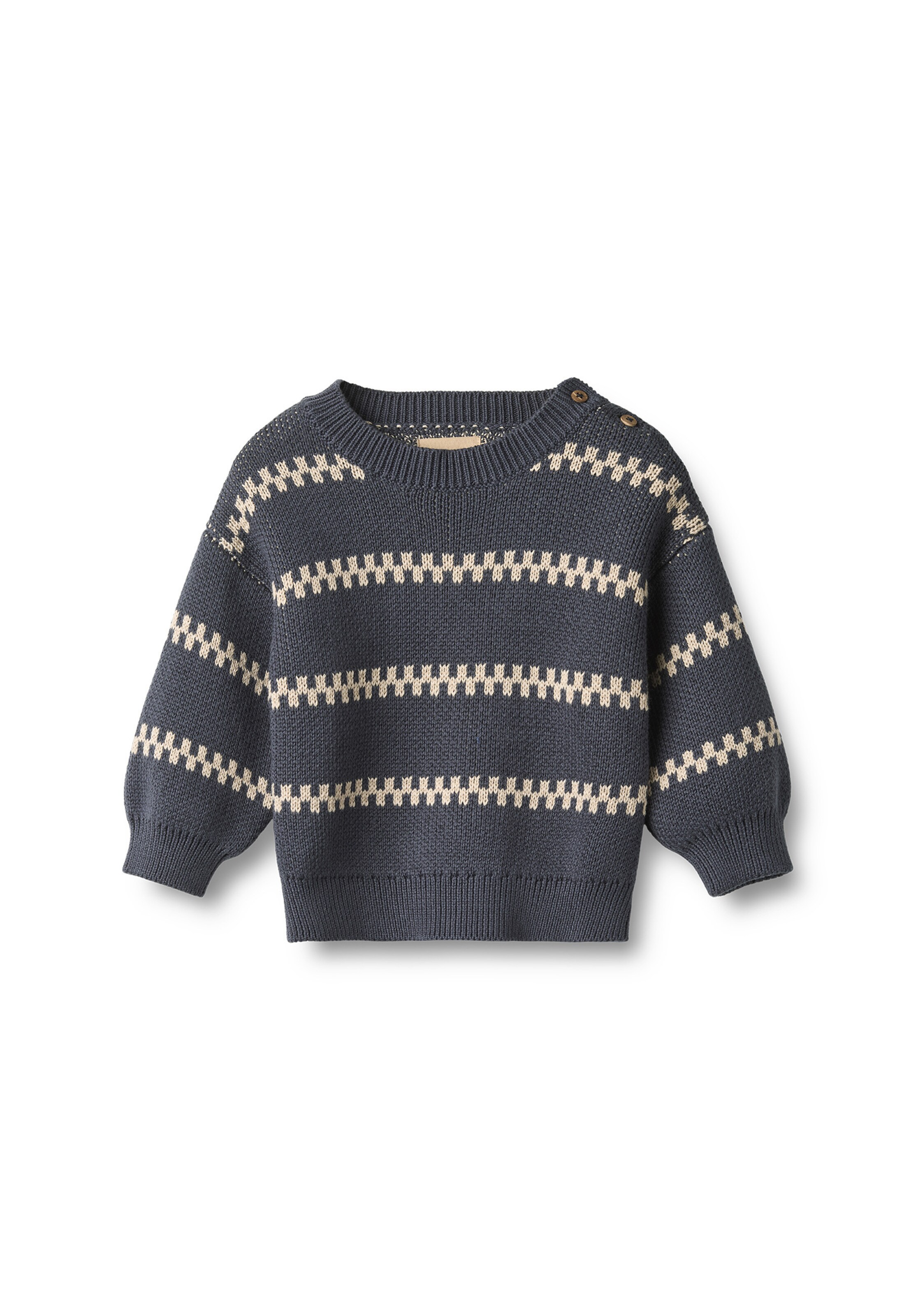 Pullover 'Harlow' di WHEAT in grigio: frontale