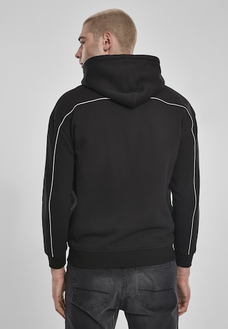 Urban Classics Regular Fit Sweatjacke in Schwarz