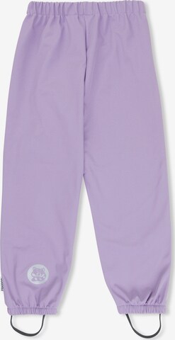Racoon Outdoor Athletic Pants 'Luka' in Purple: front