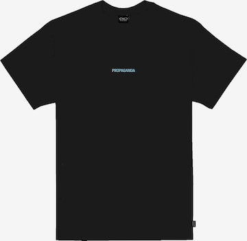 Propaganda Shirt in Black: front