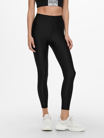 ONLY Skinny Leggings 'Lina' - fekete: elől