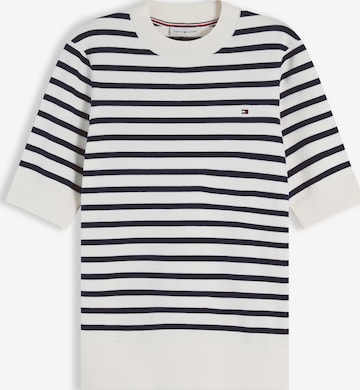 Pull-over TOMMY HILFIGER en beige : devant