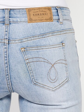 KOROSHI Regular Jeans in Blauw